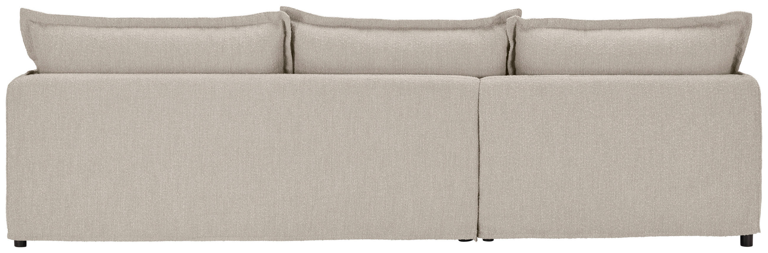 Thumbnail - Livetastic Hussen-Ecksofa, Beige, Textil, 3-Sitzer, Füllung: Schaumstoff, Polyester, Ottomane links, L-Form, 295x165 cm,...