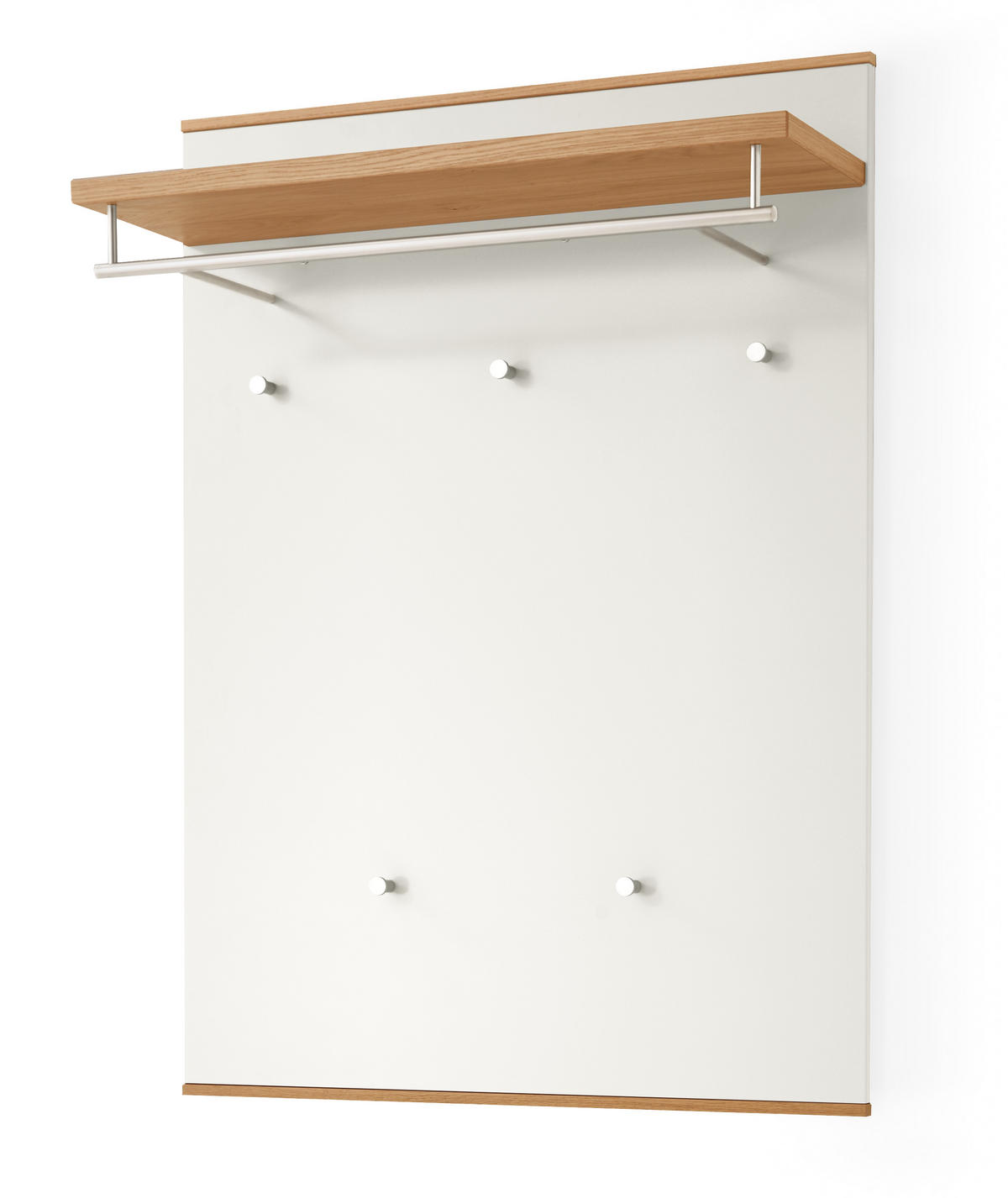 GARDEROBE 6-teilig  in 250/195/40 cm  - Eichefarben/Anthrazit, Design, Glas/Holz (250/195/40cm)