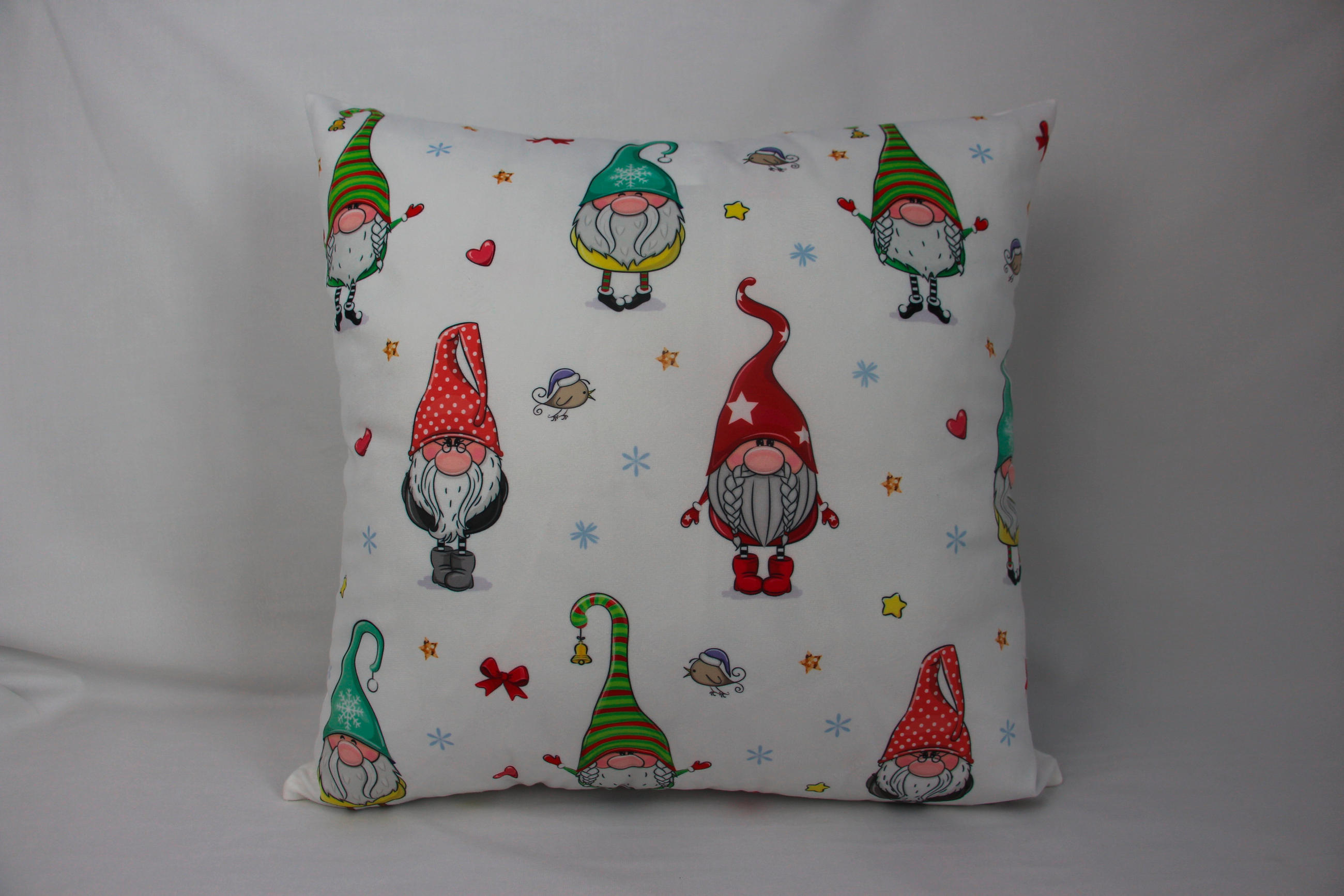 DÍSZPÁRNA  - Fehér, Basics, Textil (45/45/5cm)