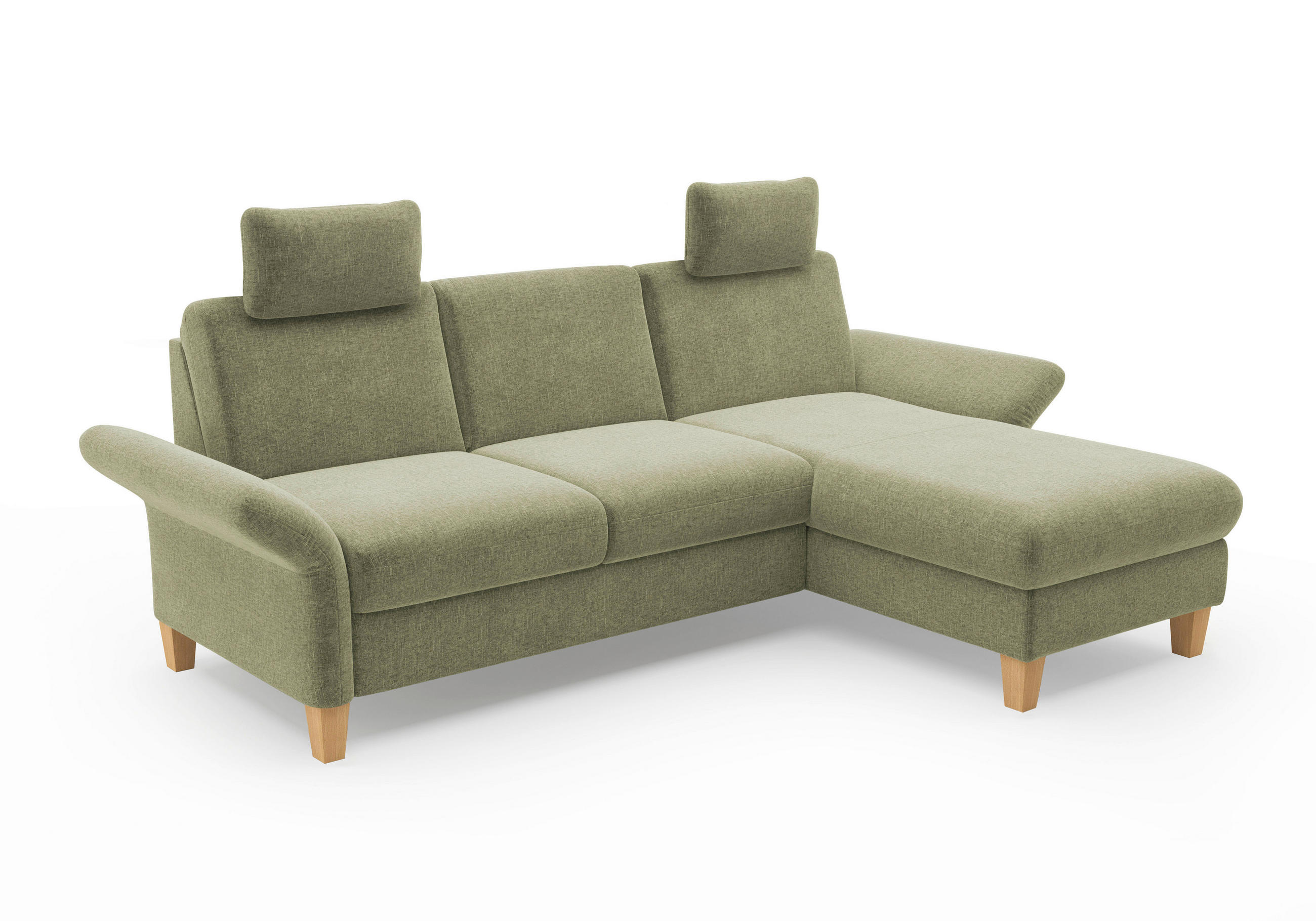KOPFSTÜTZE - Hellgrün, KONVENTIONELL, Textil (50/25/12cm) - Sit & More