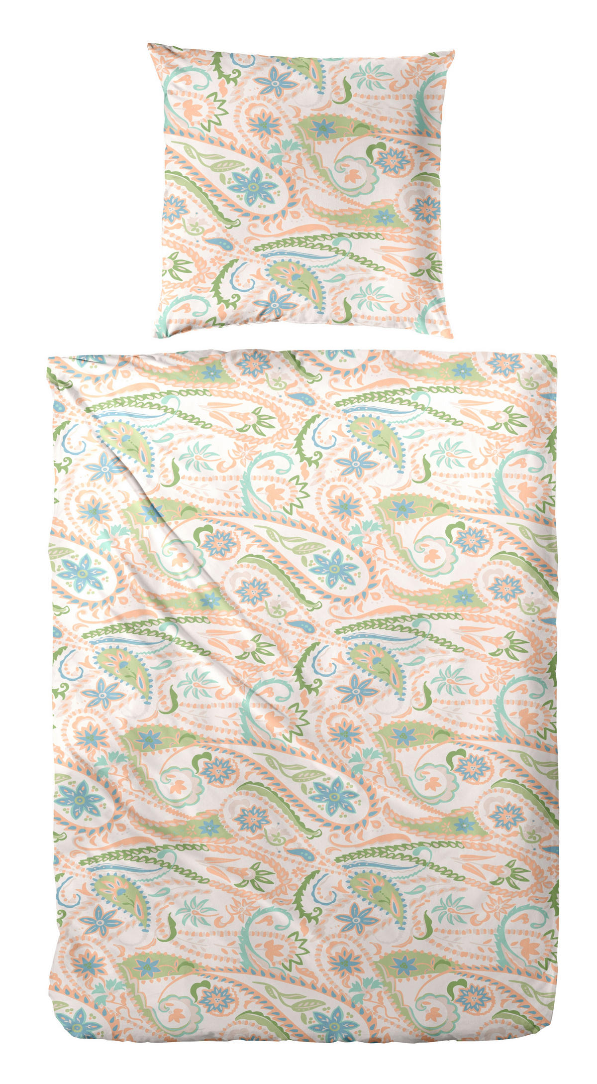 POVLEČENÍ, makosatén, béžová, 135/200 cm  - béžová, Basics, textil (135/200cm)