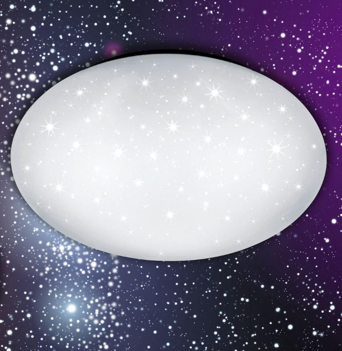 KOUPELNOVÉ STROPNÍ LED SVĚTLO, 37 cm - bílá, Basics, plast (37cm) - Celina