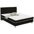 BOXSPRINGBETT 140/200 cm in Braun, Schwarz - Schwarz/Braun, Design, Textil/Metall (140/200cm) - Carryhome BOXSPRINGBETT 140/200 cm in Braun, Schwarz - Schwarz/Braun, Design, Textil/Metall (140/200cm) - Carryhome
