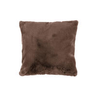 UKRASNI JASTUK 48/48 cm   HEAVEN  - tamnobraon, Osnovno, plastika (48/48cm)