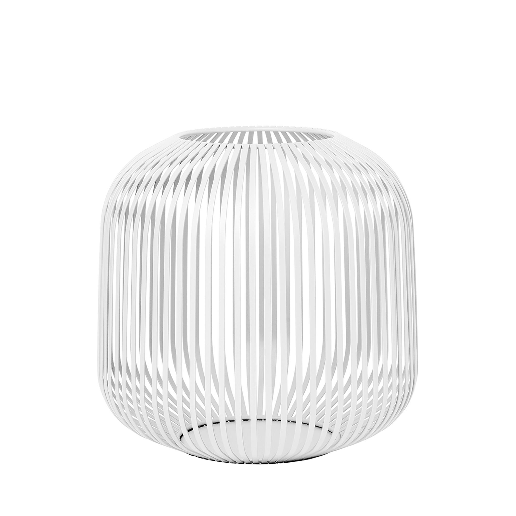 LATERNE - Weiß, Design, Metall (27,5/27cm) - Blomus