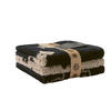 SEIFTUCH We love dogs Schwarz 30/30 cm  - Schwarz, Basics, Textil (30/30cm) - Cawoe