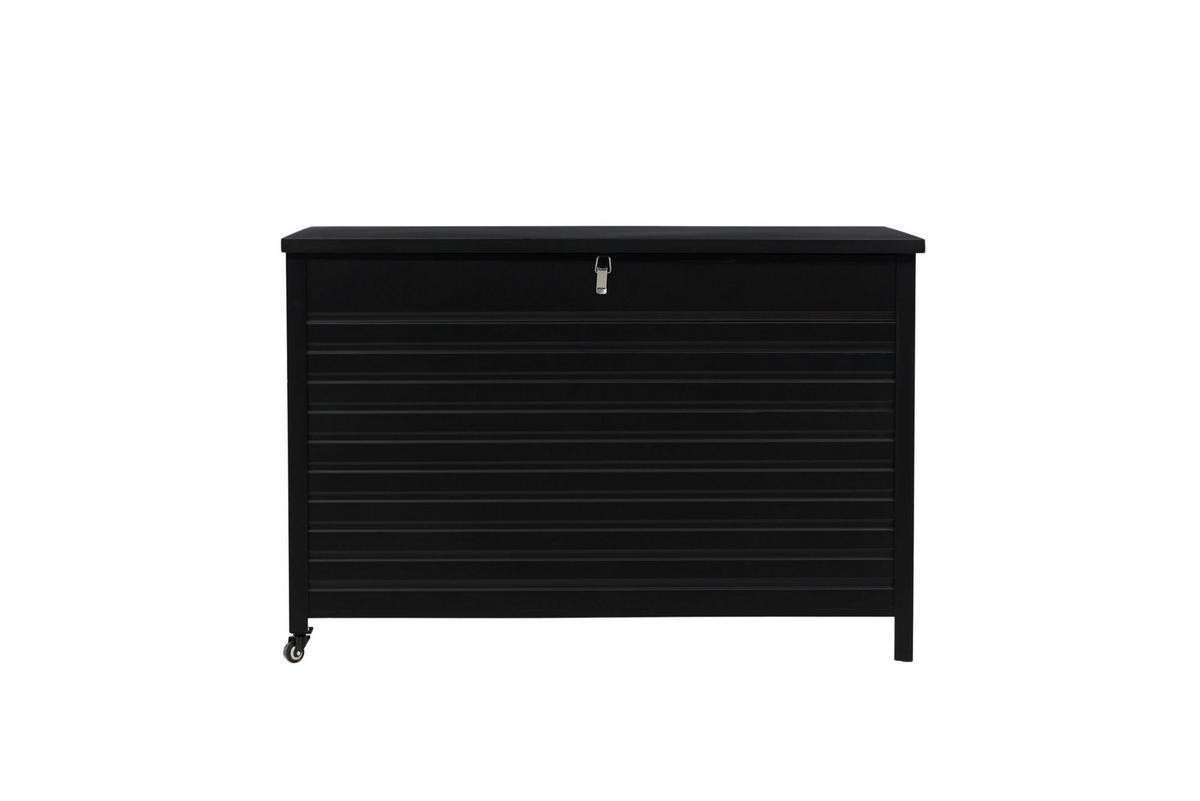 KUDDBOX - svart, Modern, metall/textil (150/100/90cm) - Gardenson