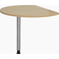 SCHREIBTISCHPLATTE 100/80/2,5 cm  in Ahornfarben  - Ahornfarben, KONVENTIONELL, Holzwerkstoff/Metall (100/80/2,5cm) - Venda