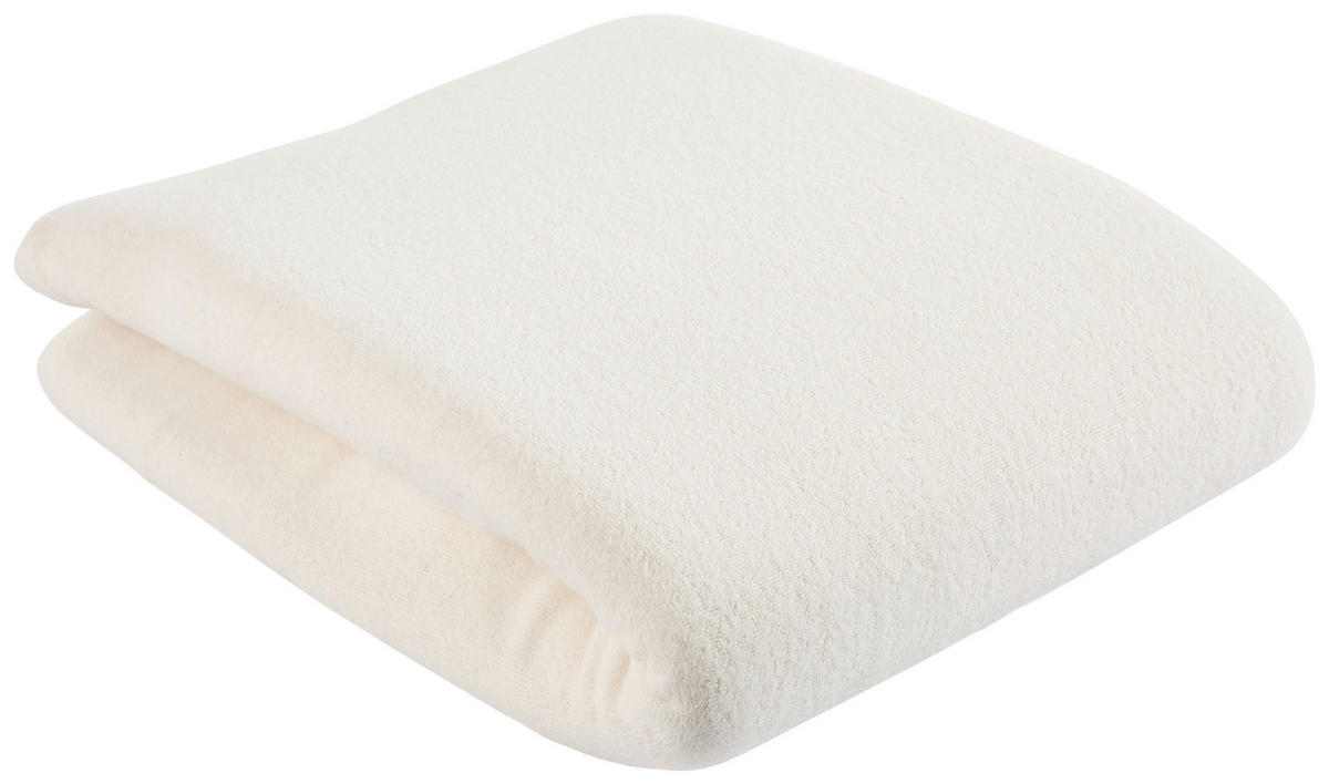 TEDDYFLAUSCH-SPANNBETTTUCH ALERT  - Weiß, Basics, Textil (100/200cm) - Novel