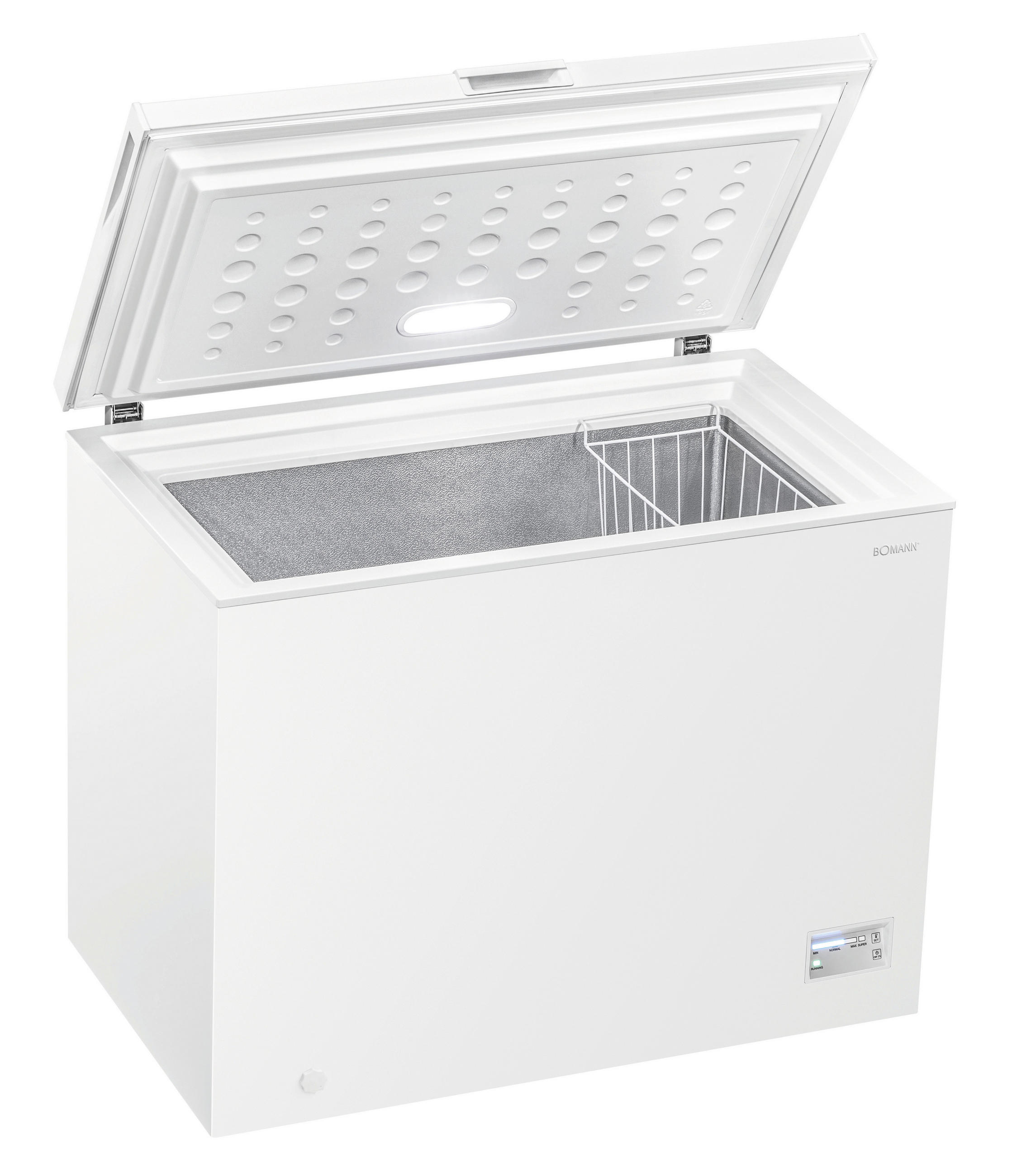 GEFRIERTRUHE GT7356  - Weiß, Basics, Metall (103/85/615cm) - Bomann