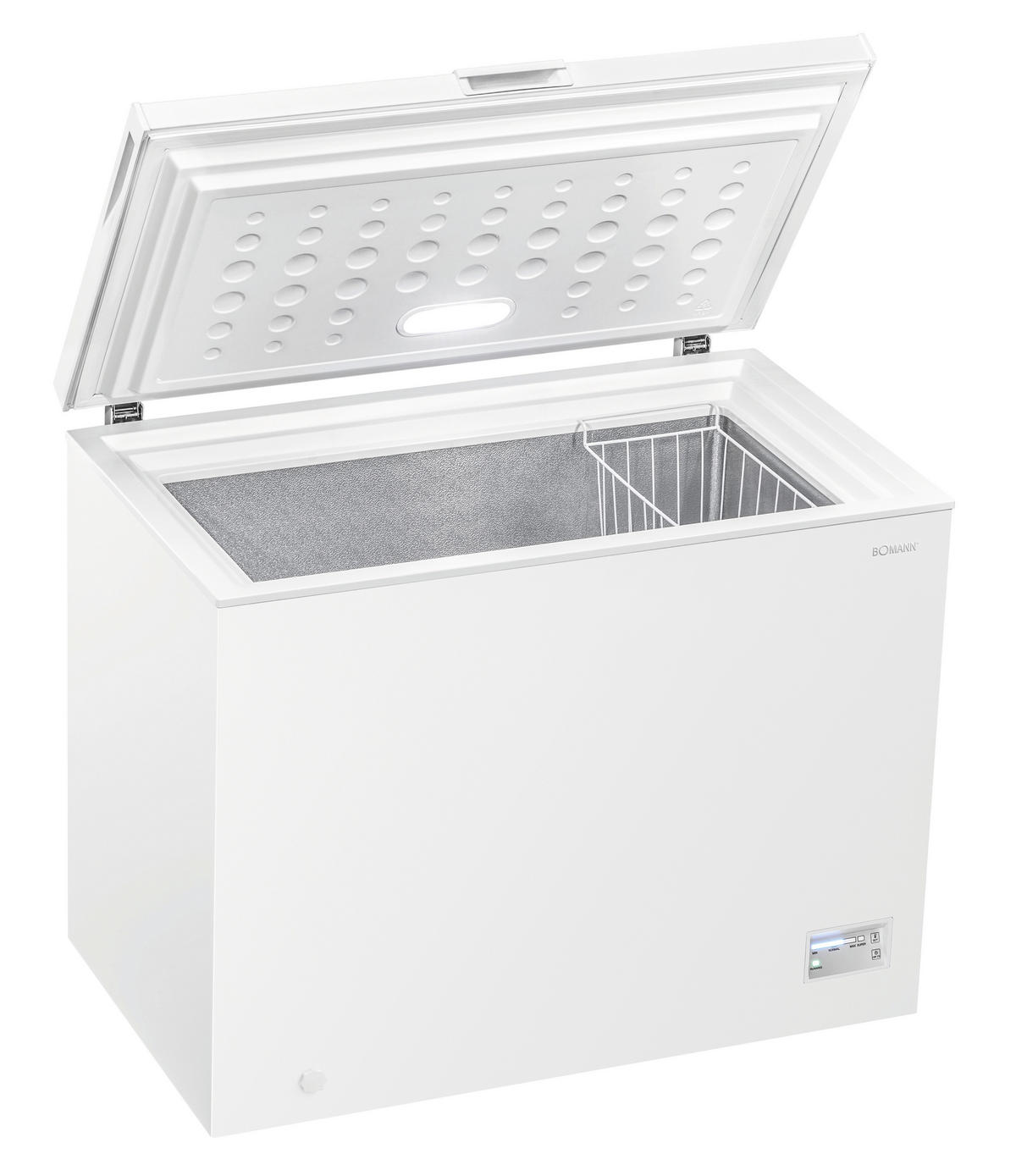 GEFRIERTRUHE GT7356  - Weiß, Basics, Metall (102,6/84,5/61,6cm) - Bomann