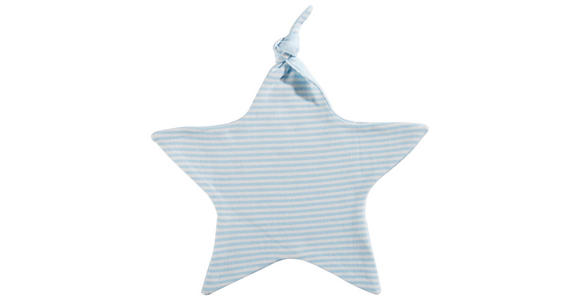 SCHMUSETUCH - Blau/Weiß, Basics, Textil (25cm) - My Baby Lou