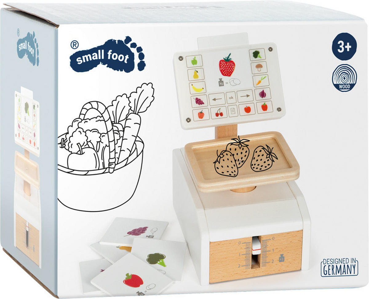 KAUFLADENZUBEHÖR Fresh  - Multicolor, Basics, Holz/Kunststoff (17/18/11cm) - small foot