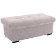HOCKERBANK SALSA -EXKLUSIV- - Beige/Schwarz, Design, Kunststoff/Textil (108/42/54cm) - Xora