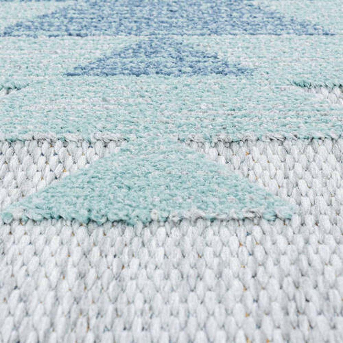 FLACHWEBETEPPICH 200/290 cm Bahama Blau  - Blau, Design, Textil (200/290cm) - Novel