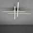 LED-DECKENLEUCHTE - Chromfarben, Design, Metall (50/50/6cm) - NOVEL
