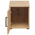 AUFSATZSCHRANK 30/35/40 cm  - Schwarz/Eiche Artisan, MODERN, Holzwerkstoff/Kunststoff (30/35/40cm) - Carryhome