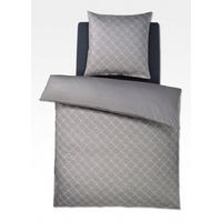 WENDEBETTWÄSCHE Cornflower Gradiant Makosatin 155/220 cm  - Sandfarben, Basics, Textil (155/220cm) - Joop!