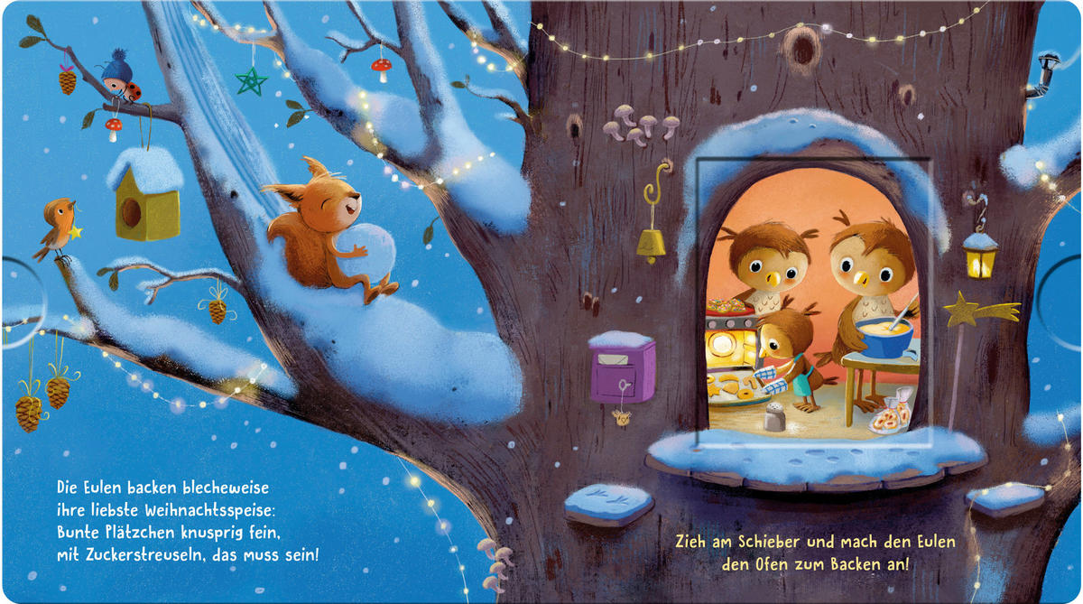 MITMACHBUCH Es leuchtet im Wald, kommt Weihnachten bald?  - Basics (17,6/19,6/1,8cm)