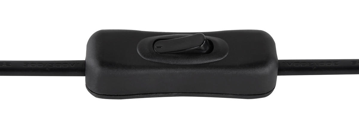 BORDSLAMPA 18,5/45 cm   - svart, Design, metall/glas (18,5/45cm) - Dieter Knoll