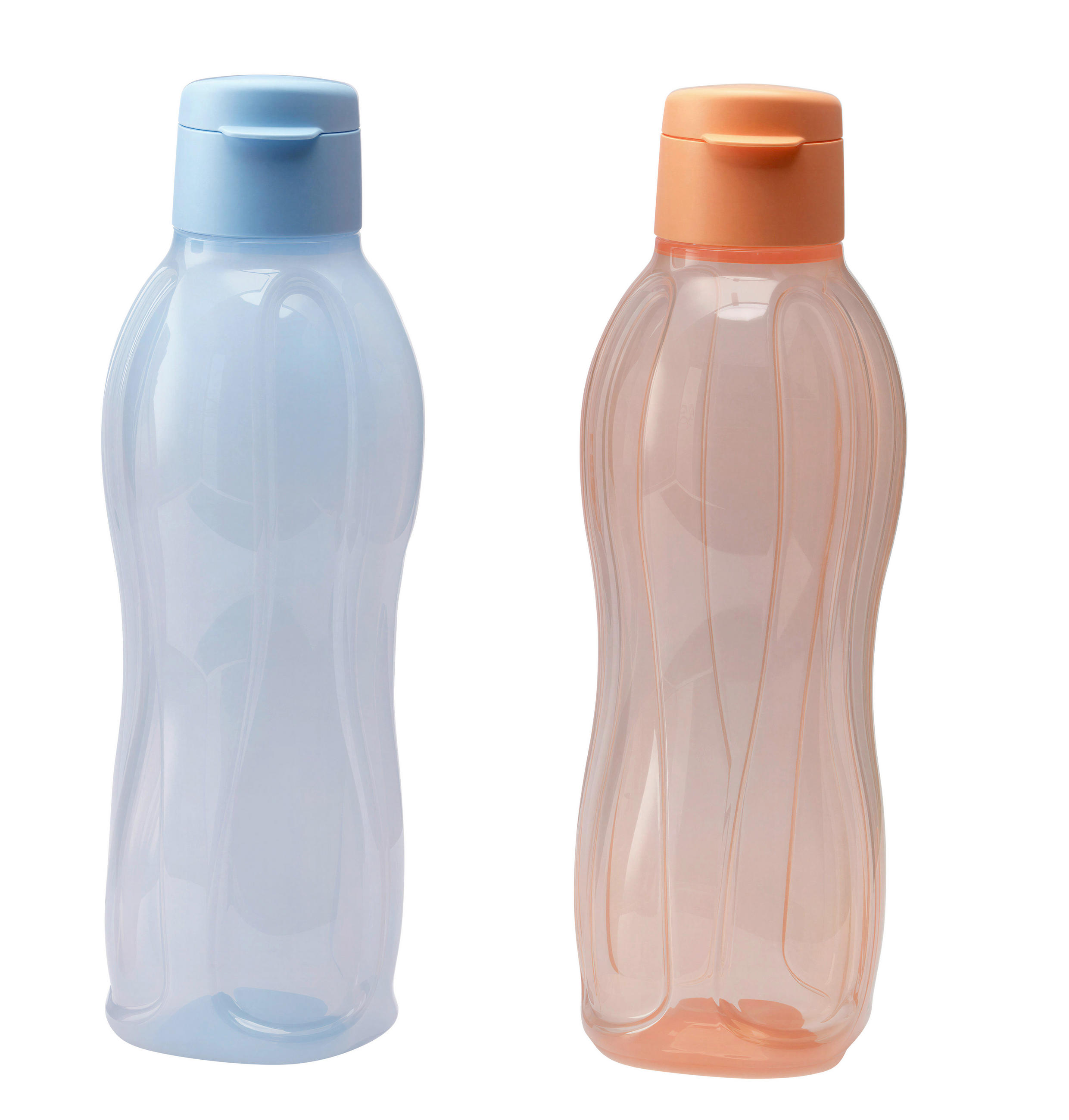 TRINKFLASCHE 1 l Tupperware Hydration Various  - Orange/Hellblau, Basics, Kunststoff (1l) - Fackelmann