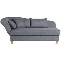 RÉCAMIERE in Flachgewebe Blau  - Blau, Design, Holz/Textil (190/88/82cm) - Max Winzer