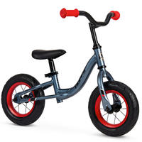KINDERFAHRRAD 10 Zoll  - Grau, Basics, Metall (47/55/75cm)