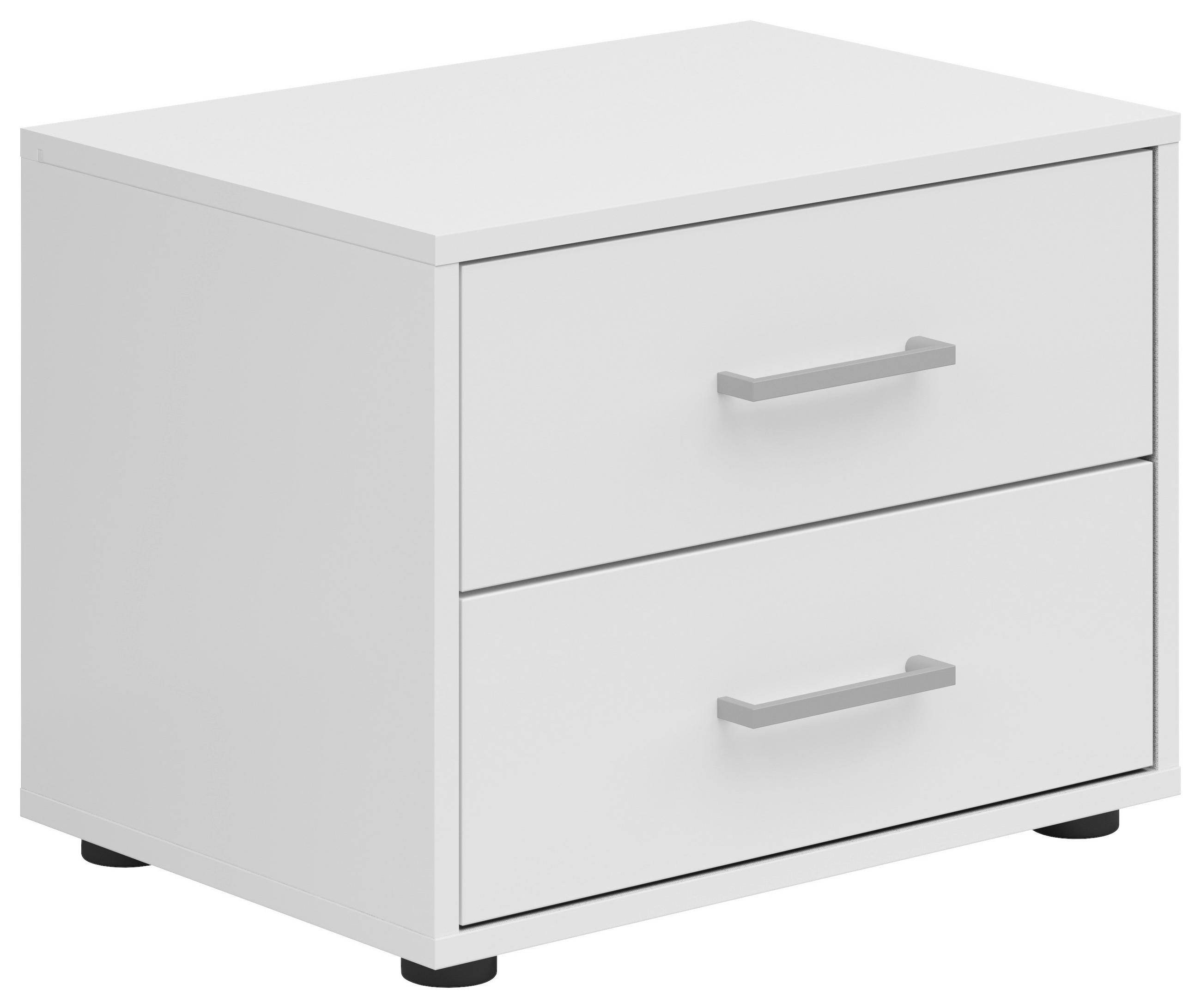 Nachtkästchen Smart 2 Weiß H: 38 Cm