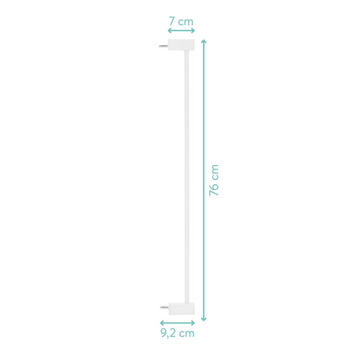 SCHUTZGITTERVERLÄNGERUNG  - Weiß, Basics, Metall (7cm) - My Baby Lou