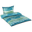 BETTWÄSCHE Satin 160/210 cm  - Blau, KONVENTIONELL, Textil (160/210cm) - Esposa