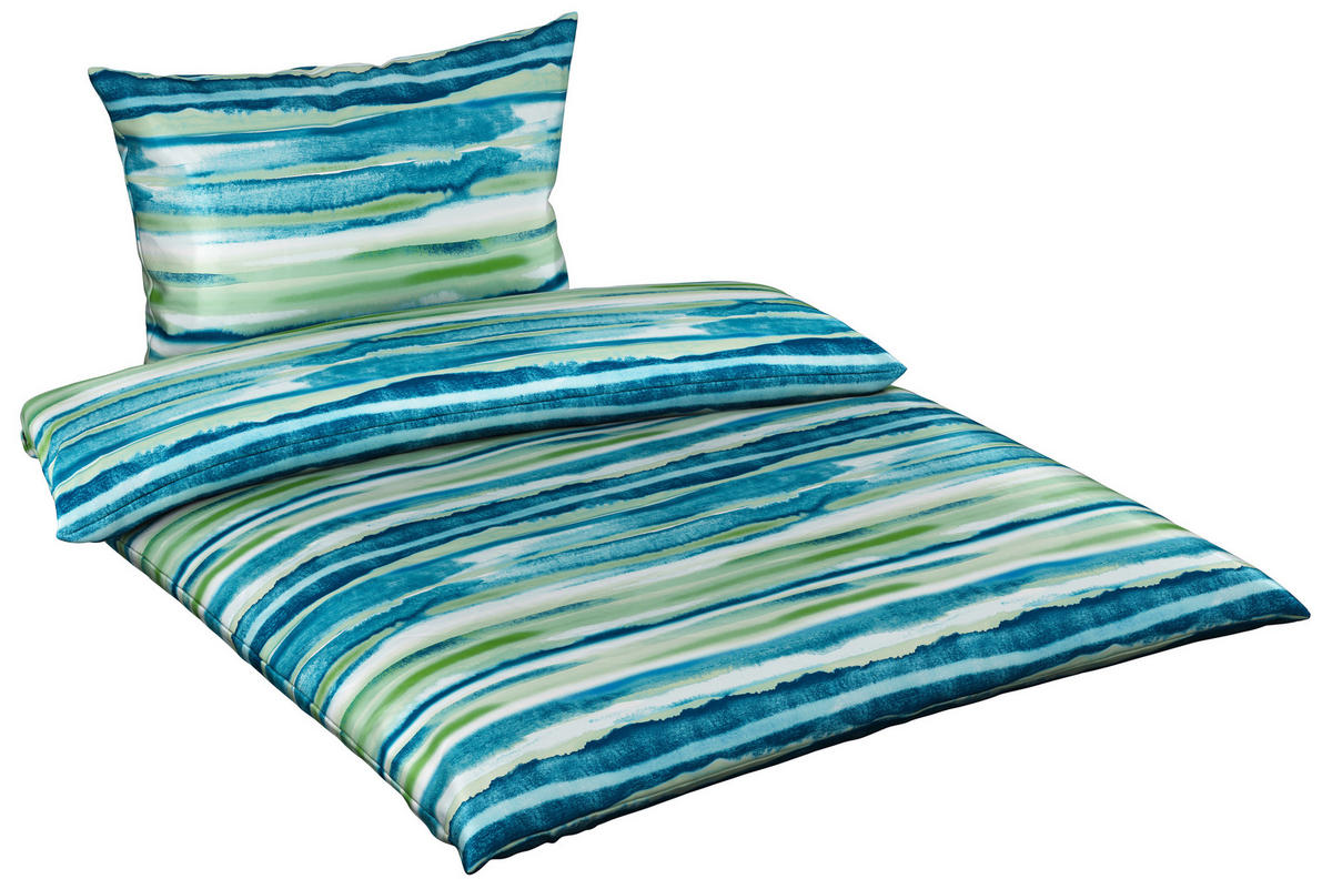 POSTELJINA BIBI 140/200 cm saten plava  - plava, Konvencionalno, tekstil (140/200cm) - Esposa