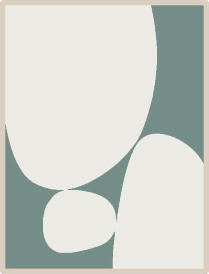 AKUSTIKBILD Abstraktes 90/120 cm  - Multicolor, Basics, Holz (90/120cm) - Euroart