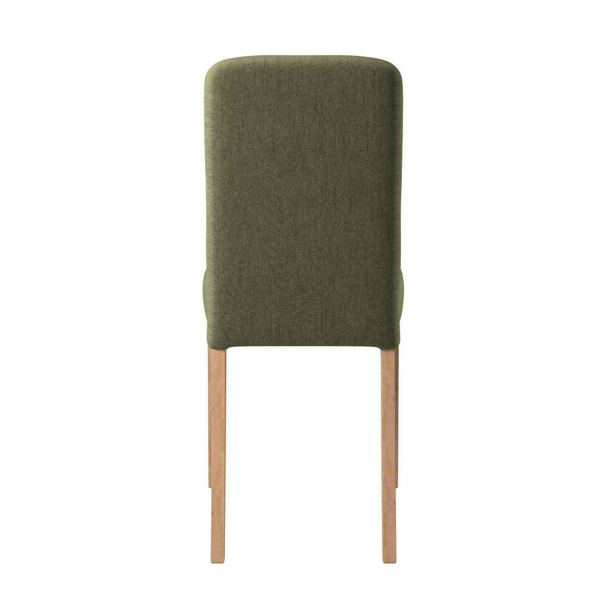 STUHL - Eichefarben/Grün, KONVENTIONELL, Holz/Textil (43/91/58cm)