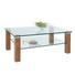 COUCHTISCH in Holz, Glas 110/70/42,5 cm - Nussbaumfarben, KONVENTIONELL, Glas/Holz (110/70/42,5cm) COUCHTISCH in Holz, Glas 110/70/42,5 cm - Nussbaumfarben, KONVENTIONELL, Glas/Holz (110/70/42,5cm)