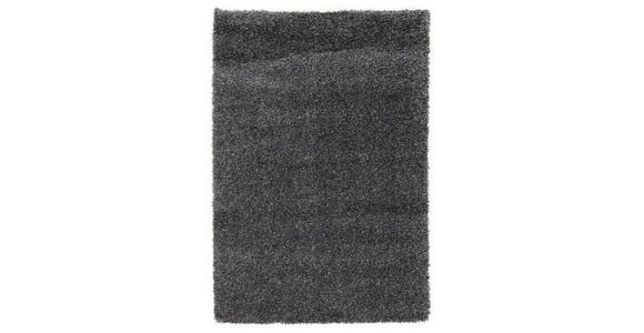 HOCHFLORTEPPICH 80/200 cm Fashion Shaggy Dunkelgrau - Dunkelgrau, Basics, Textil (80/200cm) - Novel