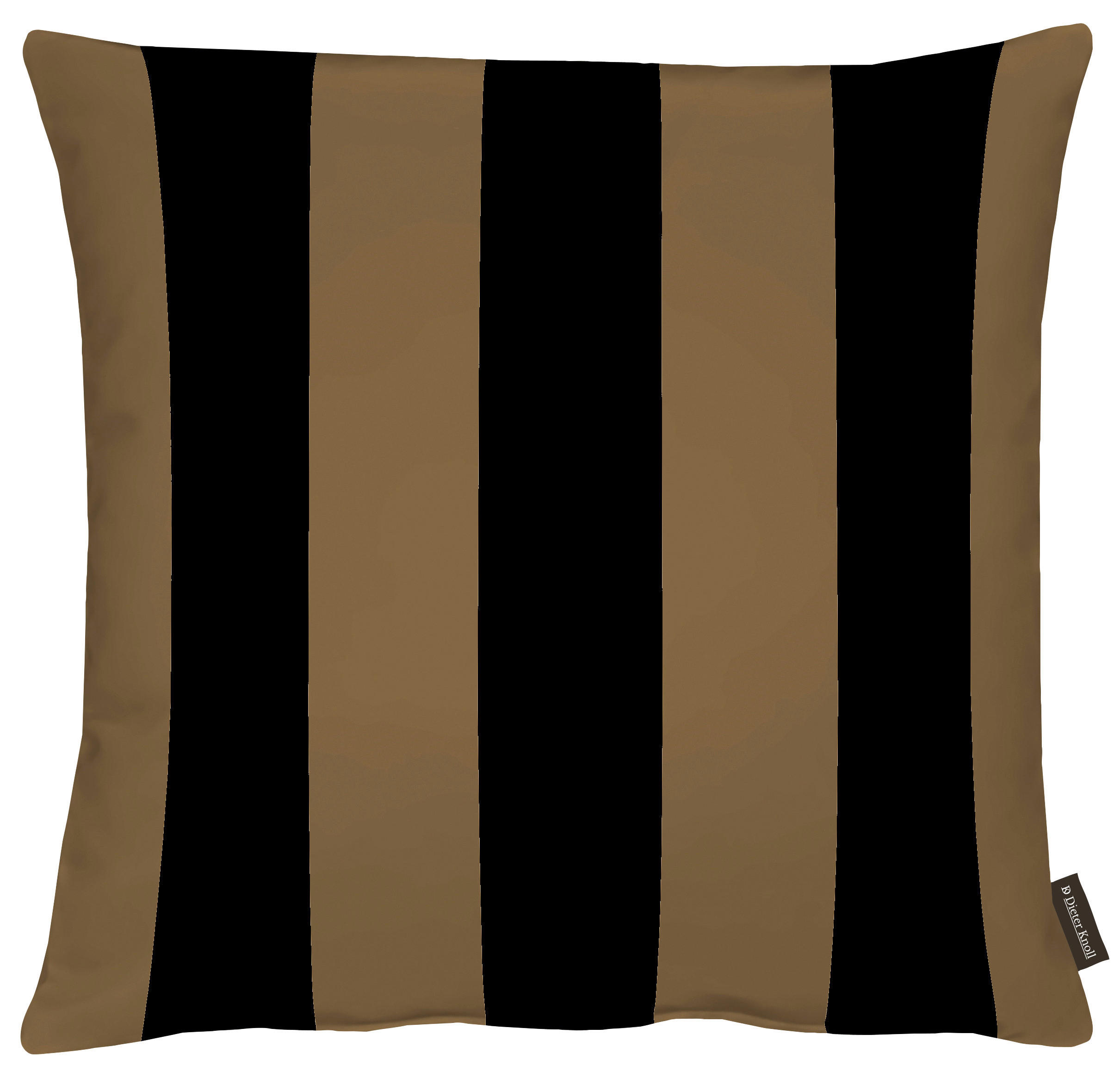 ZIERKISSEN  45/45 cm   - Anthrazit/Cappuccino, Basics, Textil (45/45cm) - Novel