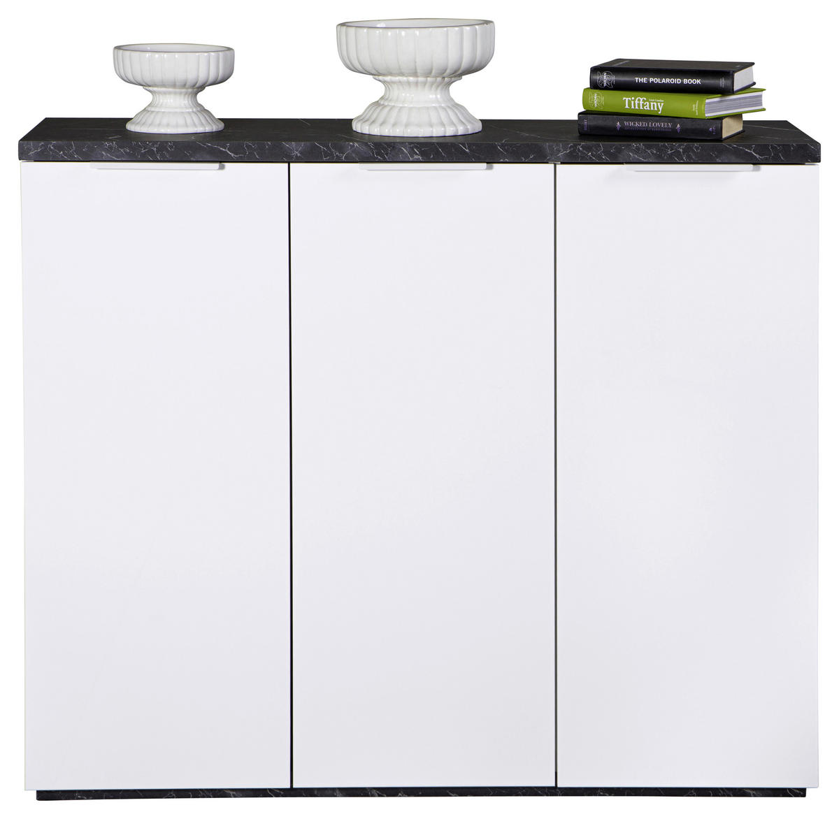 OMARA ZA ČEVLJE barve hrasta, bela - barve hrasta/bela, Moderno, kovina/leseni material (120/102,3/35cm) - Carryhome