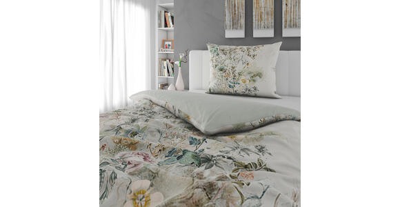 WENDEBETTWÄSCHE The Retreat Satin 140/200 cm  - Grau, Basics, Textil (140/200cm) - Novel