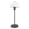 TISCHLEUCHTE Vienda 20/50 cm   - Opal/Schwarz, Basics, Glas/Metall (20/50cm) - Belid