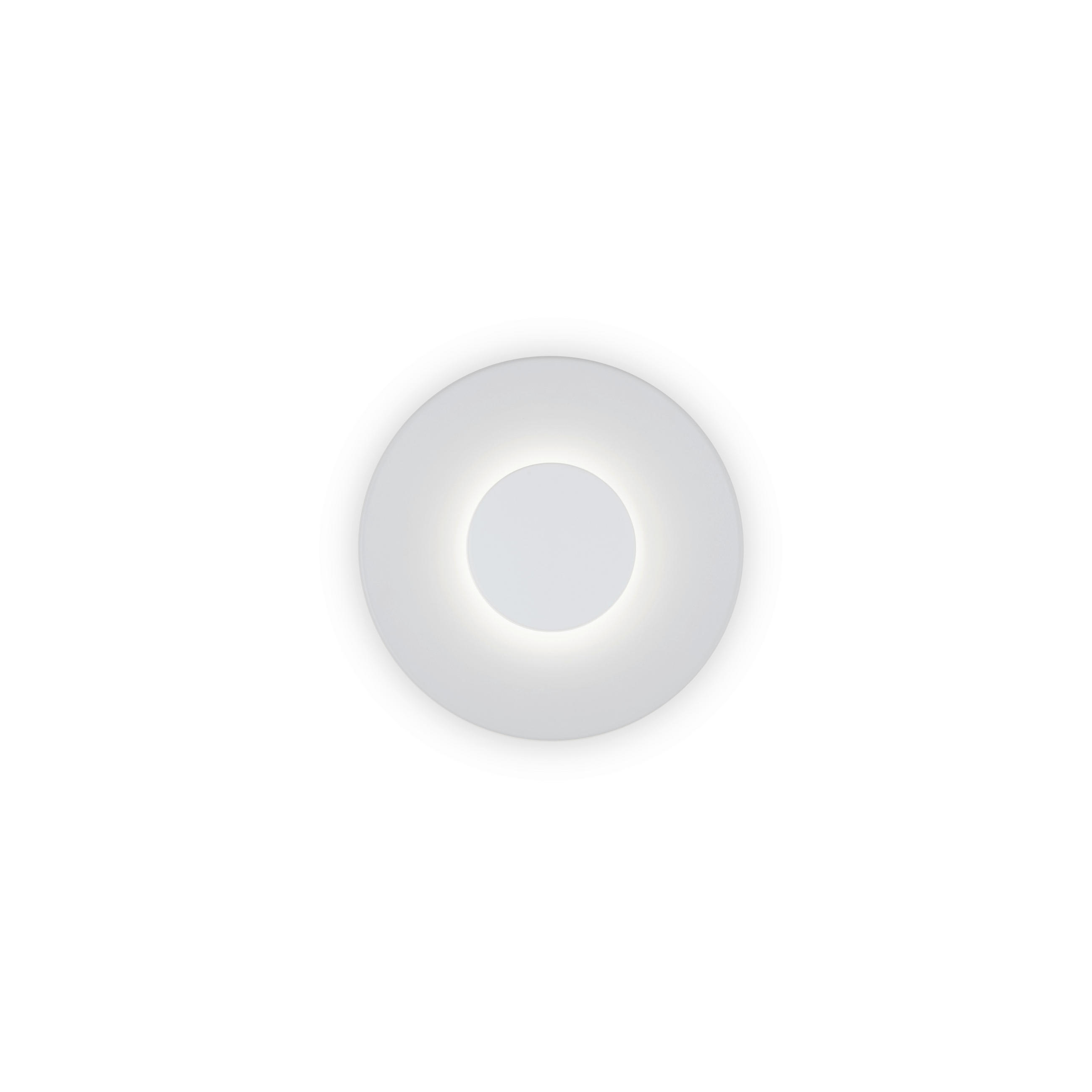 LED-WANDLEUCHTE BUD 24/5 cm   - Weiß, Design, Metall (24/5cm) - Helestra