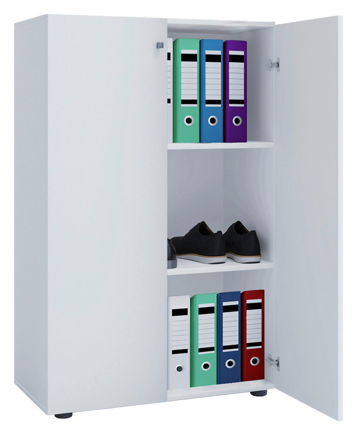 AKTENSCHRANK 70/110/39 cm  - Weiß, Basics, Holzwerkstoff (70/110/39cm) - MID.YOU