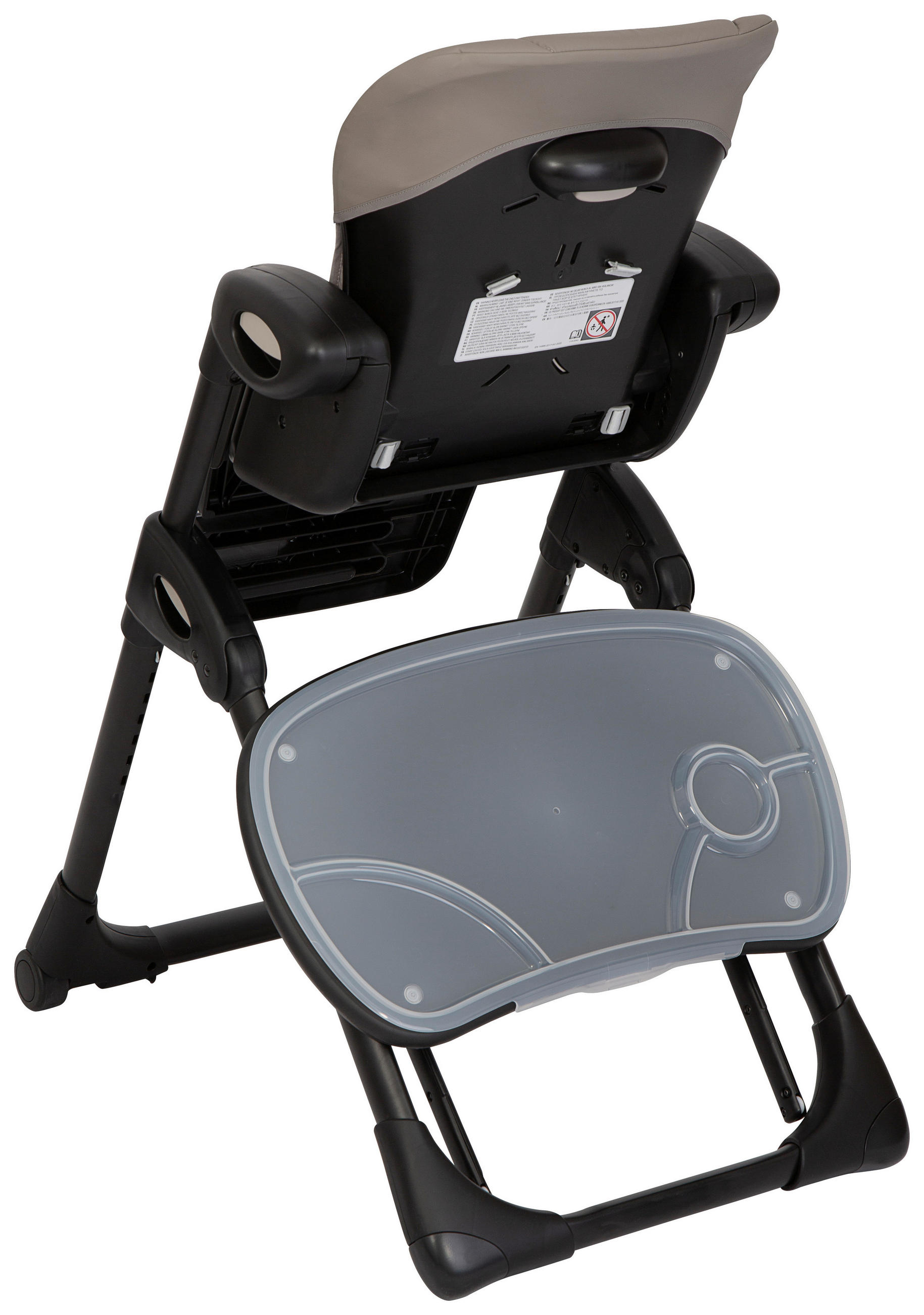 KOMBIHOCHSTUHL Mimzy Recline  - Schwarz/Cappuccino, Basics, Kunststoff (57/104/78cm) - Joie