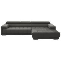 ECKSOFA Mikrofaser Silberfarben  - Silberfarben, Design, Textil/Metall (335/190cm) - Beldomo Speed