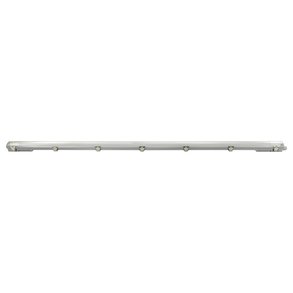 LED-DECKENLEUCHTE 156,8/6,2/5,2 cm  - Grau, Basics, Kunststoff (156,8/6,2/5,2cm)