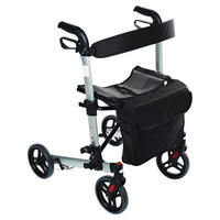 ROLLATOR  - Schwarz, Basics, Kunststoff/Metall (63/81-93,5/67cm)