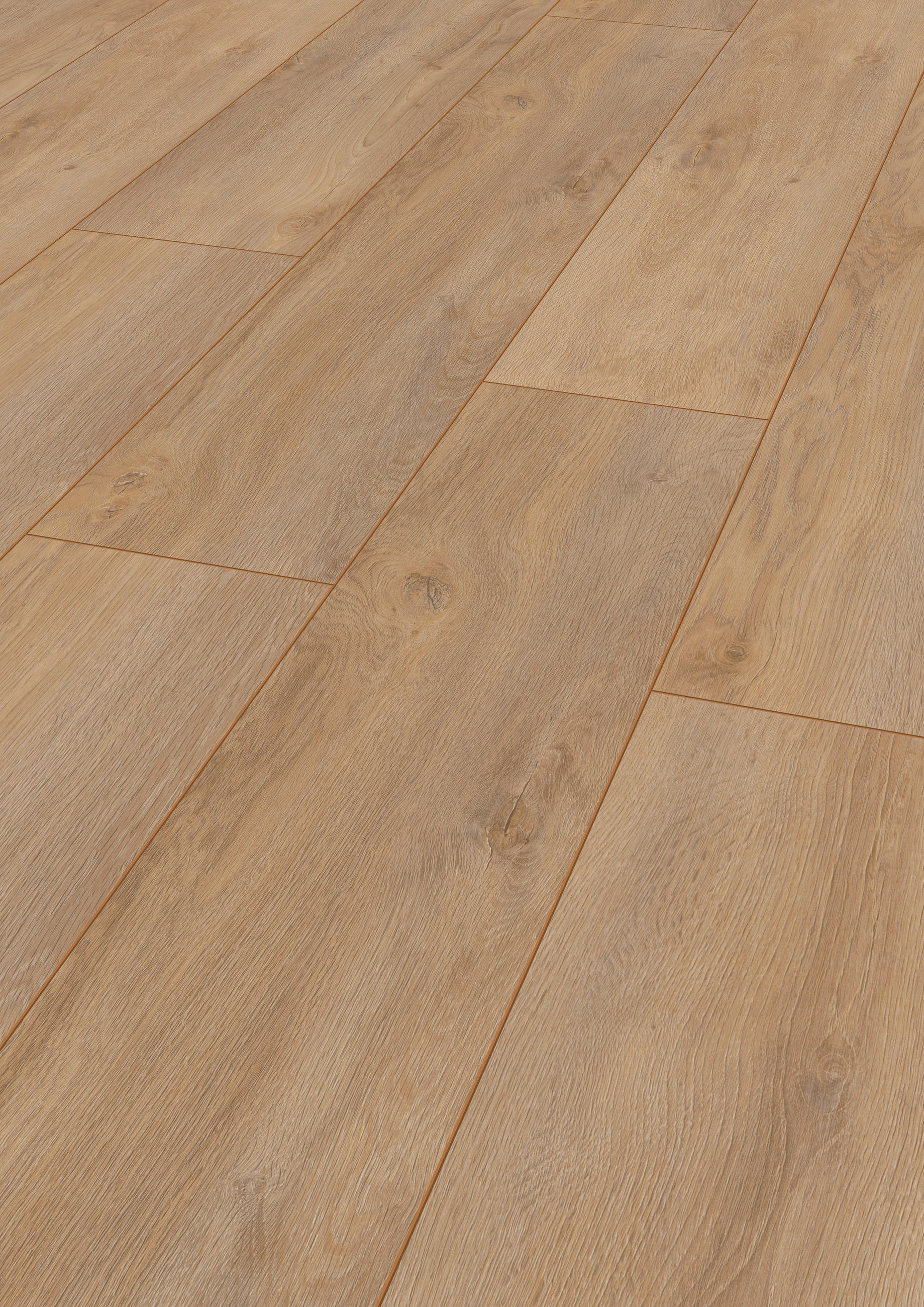 LAMINATBODEN Superior Advanced plus  - Eichefarben, KONVENTIONELL, Holz (138.0/24.4/0.8cm)