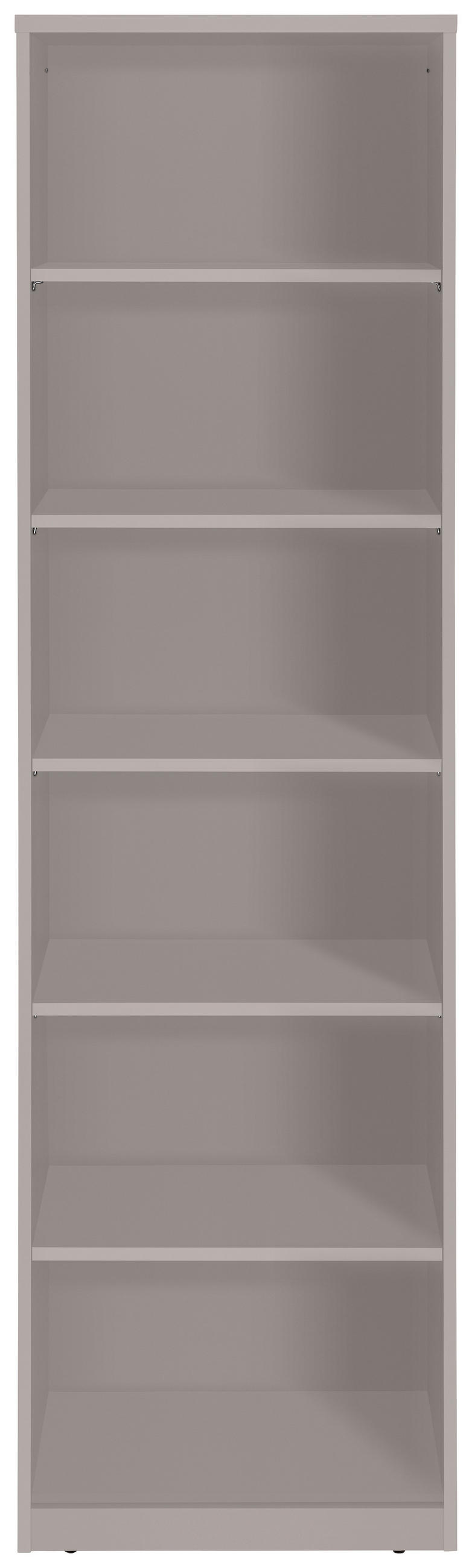 POLC 55/194/36 cm kasmírszínű  - kasmírszínű/fekete, Basics, faalapú anyag (55/194/36cm) - Xora
