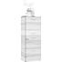 SCHUHSCHRANK Kernesche furniert Eschefarben, Weiß - Eschefarben/Weiß, Design, Glas/Holz (61/152/37cm) - Cassando SCHUHSCHRANK Kernesche furniert Eschefarben, Weiß - Eschefarben/Weiß, Design, Glas/Holz (61/152/37cm) - Cassando