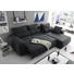 WOHNLANDSCHAFT in Textil, Holzwerkstoff Anthrazit - Anthrazit/Silberfarben, MODERN, Holzwerkstoff/Kunststoff (305/189cm) - Carryhome WOHNLANDSCHAFT in Textil, Holzwerkstoff Anthrazit - Anthrazit/Silberfarben, MODERN, Holzwerkstoff/Kunststoff (305/189cm) - Carryhome