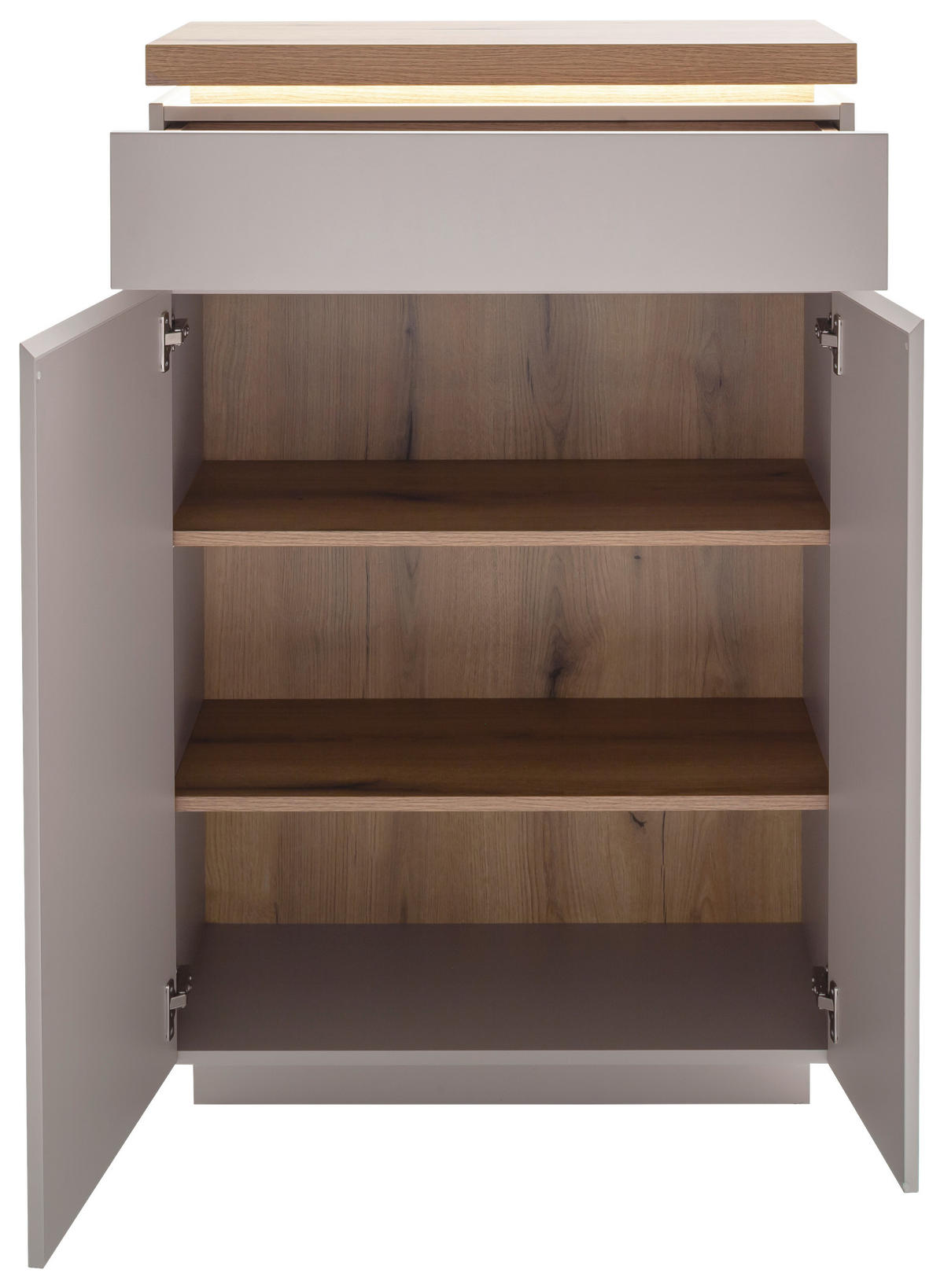 HIGHBOARD  75/116/40 cm 1 Schublade(n)  - Kaschmir/Eichefarben, Design, Holzwerkstoff (75/116/40cm) - Livetastic